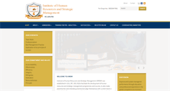 Desktop Screenshot of ihrsm.com